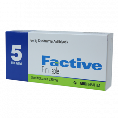 Фактив (Гемифлоксацин) таблетки 320мг №5