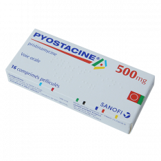 Пиостацин (Пристинамицин) табл. 500мг №16