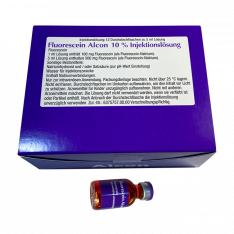 Флюоресцит (Fluorescein Alcon 10%, Флуоресцеин) р-р для ин. 100мг/мл 5мл №1