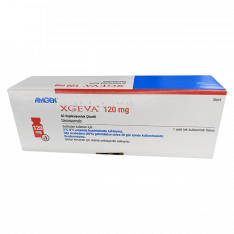 Эксджива 120 мг (70 мг/мл) 1,7 мл раствор 1 шт.