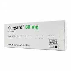 Коргард (Надолол) таб. 80мг №28