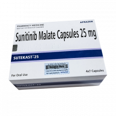 Сунитиниб :: Сутекаст (Sutekast) :: аналог Сутент капсулы 25мг №28