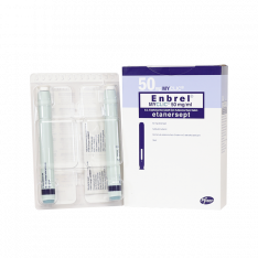 Энбрел (Enbrel) 50мг/мл 1мл 2шт.