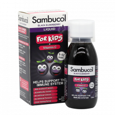 Самбукол сироп черная бузина для детей (Sambucol Black Elderberry for Kids) фл. 120мл