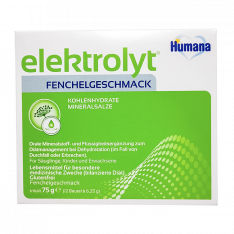 Хумана электролит 6,25г фенхель 12 пакетиков