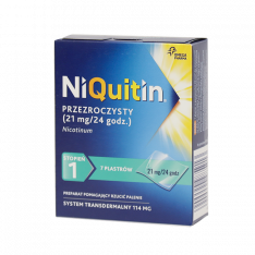 Никвитин (NiQuitin) ТТС 21мг/24ч №7