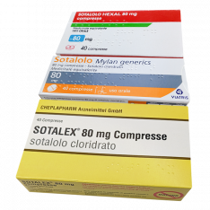 Соталол Гексал :: Соталекс Cheplapharm табл. 80мг №40