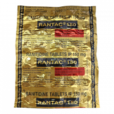 Ранитидин (аналог Зантак) Rantac 150мг табл. блистер №30