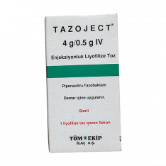 Тазоджект - Тазоцин 4,5г (Пиперациллин + Тазобактам)  фл. №1