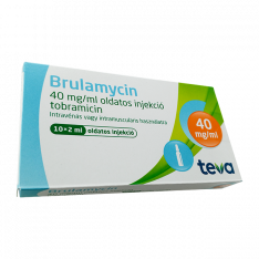 Бруламицин (Тобрамицин) амп. 40мг/мл 2мл 10 шт.