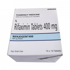 Рифаксимин/Rifaxigem (аналог Альфаксим, Альфа нормикс) 400мг табл. №10