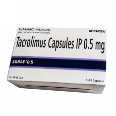 Такролимус (Xgraf 0.5) :: Програф аналог 0.5мг капс. №60!