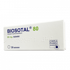 Биосотал :: Соталол Биогран Франция 80мг табл. №30
