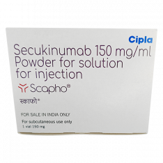 Секукинумаб Козэнтикс аналог :: Secukinumab Scapho 150мг лиофил. для р-ра для п/к введ №1