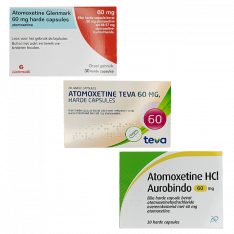 Атомоксетин 60 мг Европа :: Аналог Когниттера :: Glenmark / Teva капс. №28