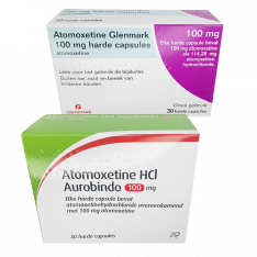 Атомоксетин 100 мг Европа :: Аналог Когниттера :: Glenmark / Aurobindo капс. №30