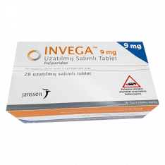 Инвега 9 мг Палиперидон табл. пролонг действия №28
