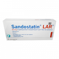 Сандостатин Лар 30 мг (Октреотид 30 мг) микросферы для приг. сусп. для в/м введ. 1 фл.