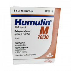 Хумулин М3 инсулин (Humulin-M) 100 МЕ/мл сусп. для ин. 3мл 5шт