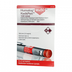 Хумалог Микс 50 инсулин в шприц-ручке Квикпен 100МЕ/мл (3.5мг/мл) 3мл №5