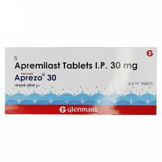 Апремиласт 30 мг Отесла полный аналог :: Aprezo табл. №60