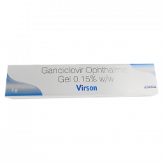 Ганцикловир гель глазной (Вирган аналог) :: Virson 0,15%  5г