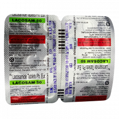 Лакосамид (Вимпат аналог) :: Lacosam 50мг табл. №30