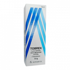 Тобрекс глазная мазь (Тобрамицин мазь) 0.3% туба 3.5г