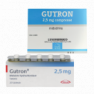 Гутрон таб. 2,5 мг. №20