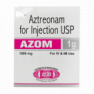 Азтреонам ИМПОРТ (Индия) :: Azom пор. для инъекций 1г 1фл./уп